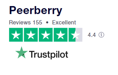 Las opiniones sobre Peerberry en Trustpilot son muy buenas